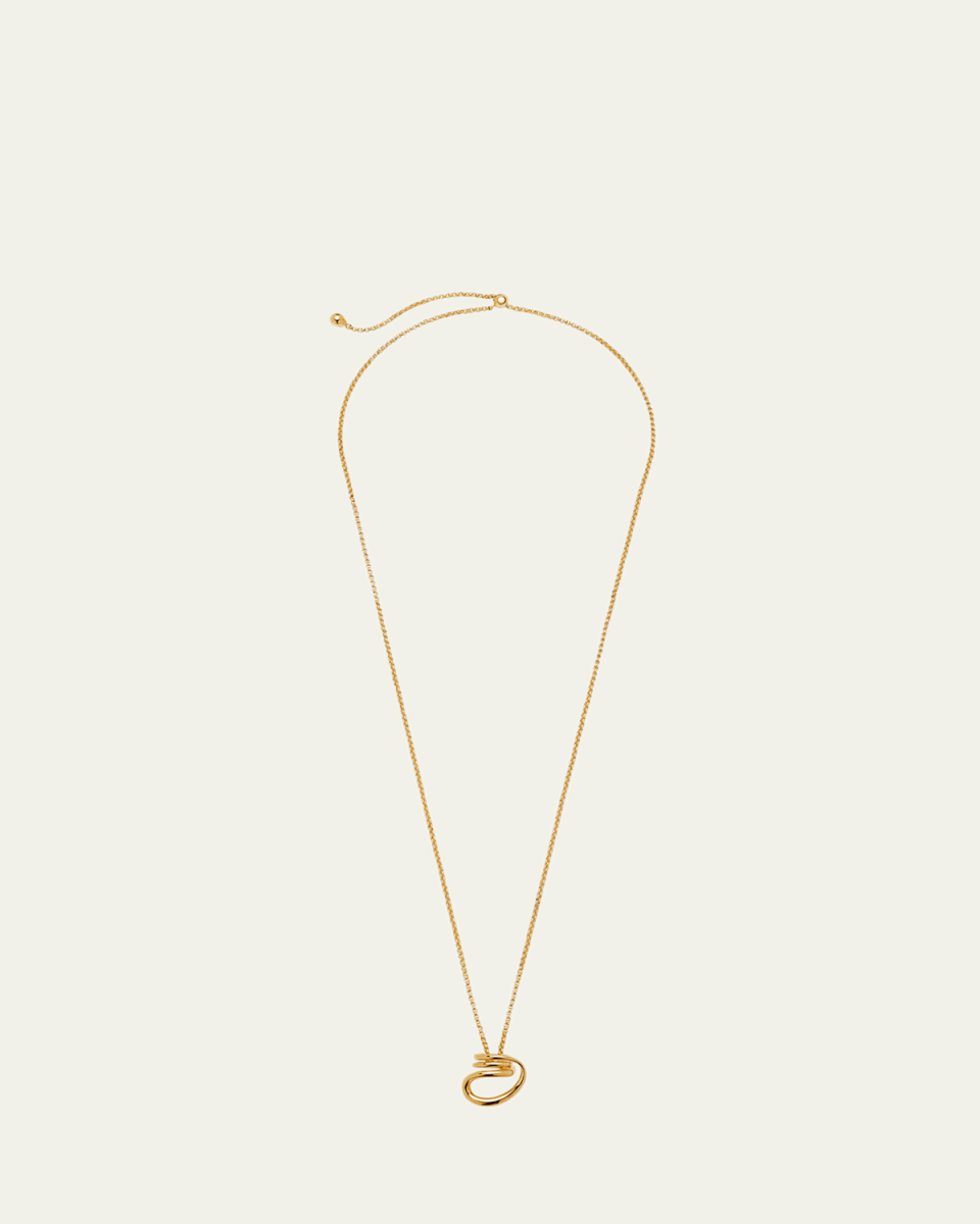 Round Trip Long Pendant Necklace